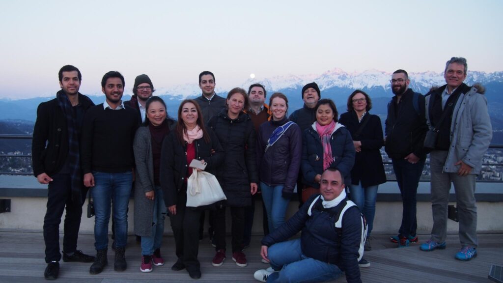 Team meeting picture of the 2019 workshop